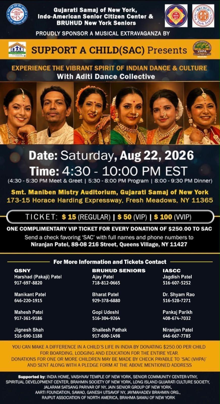 Experience the Vibrant Spirit of Indian Dance & Culture with Aditi Dance Collective